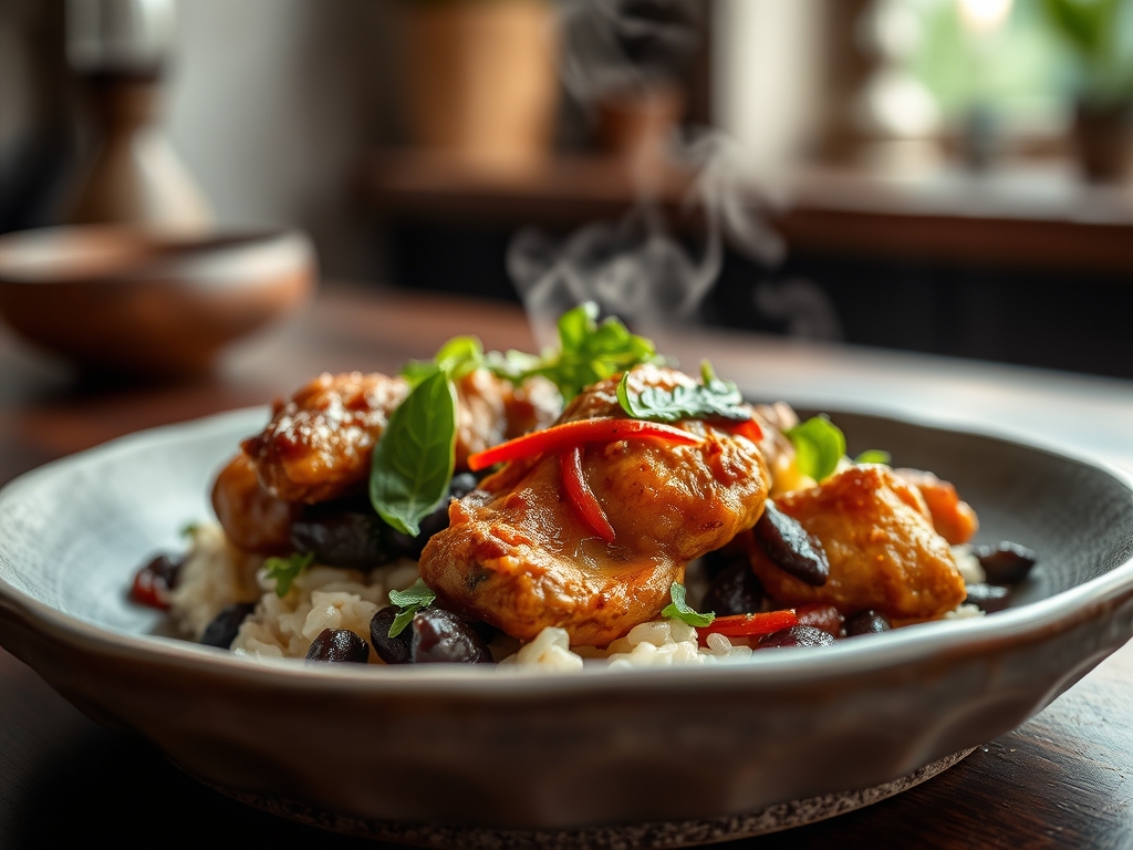 black bean chicken recipes