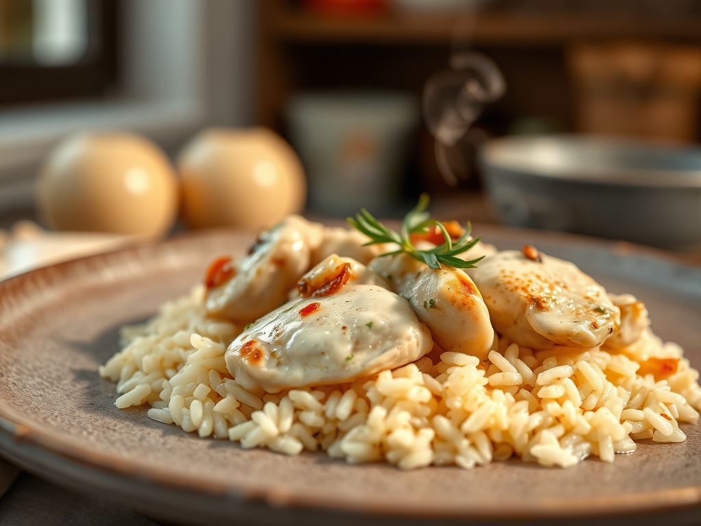 cream of chicken recipes with rice