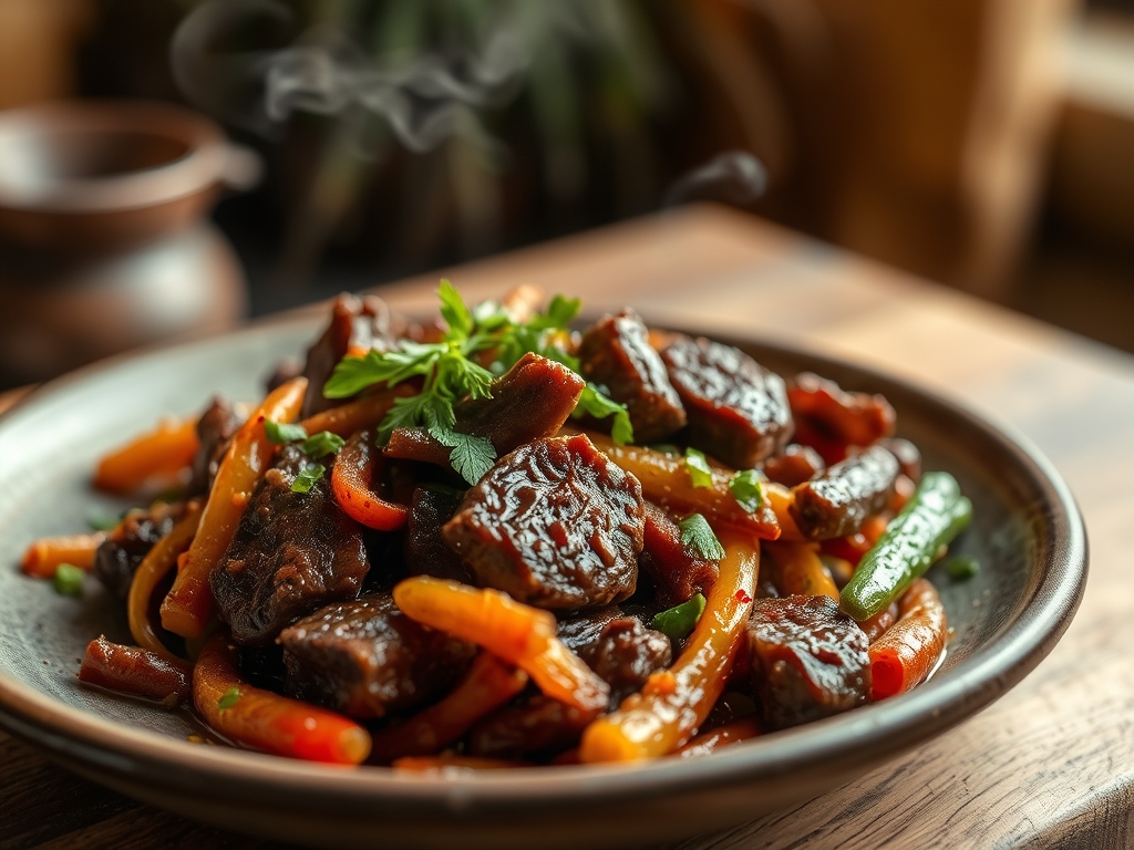 stir fry beef recipes with vegetables