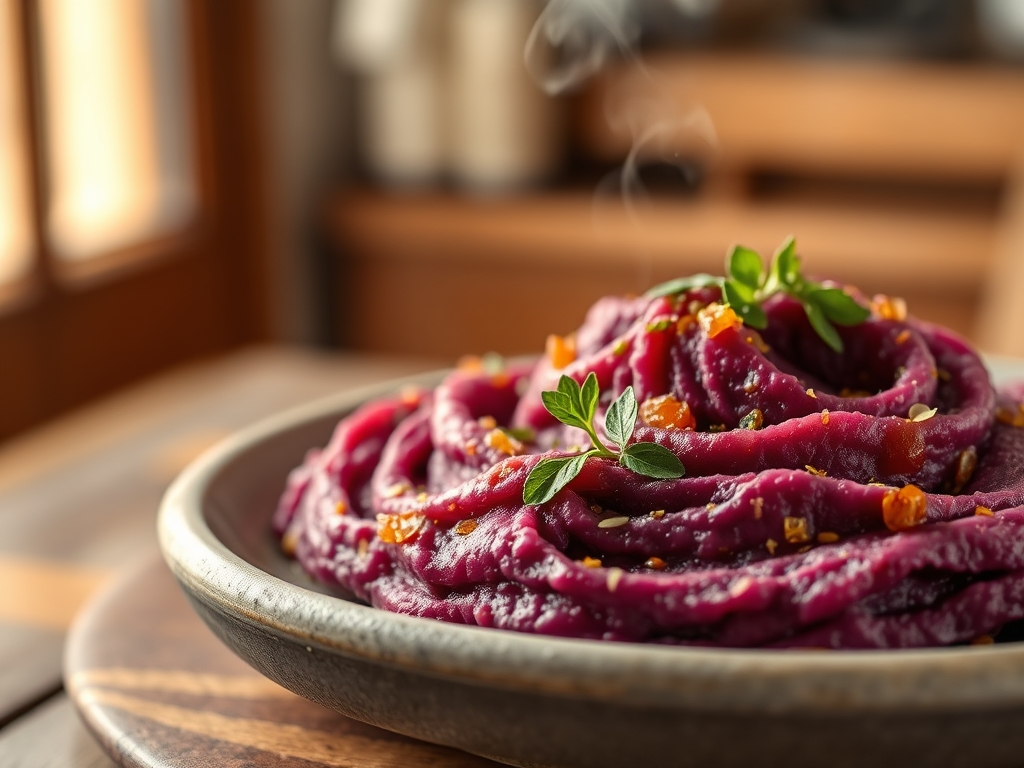 mashed purple sweet potato recipes